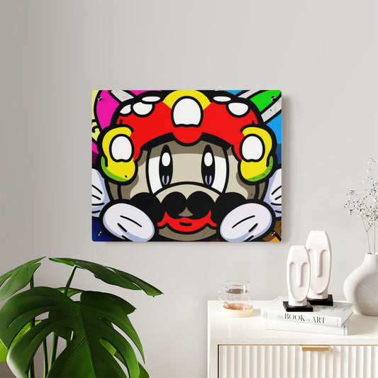 Mario's Magical Mural Medley: Acrylic Wall Art Panels