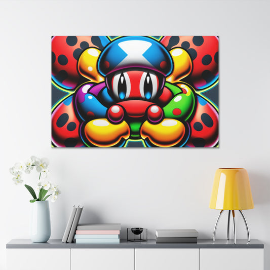 Mario's Mirage Medley: Canvas Art