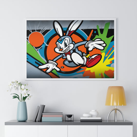 Carrot Crusader: Framed Poster