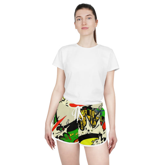 Vivid Voltage: Women's Relaxed Shorts