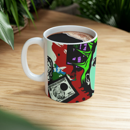 Financial Finesse: Ceramic Mug, 11oz