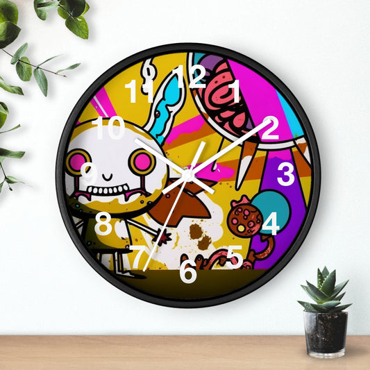Cosmic Candyland Conquest: Wall Clock