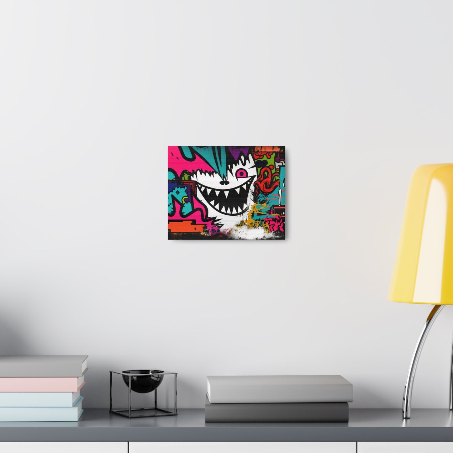 Neon Nightmare: Canvas Art