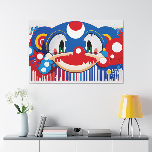 Sonic's Splashy Spectacle: Canvas Art