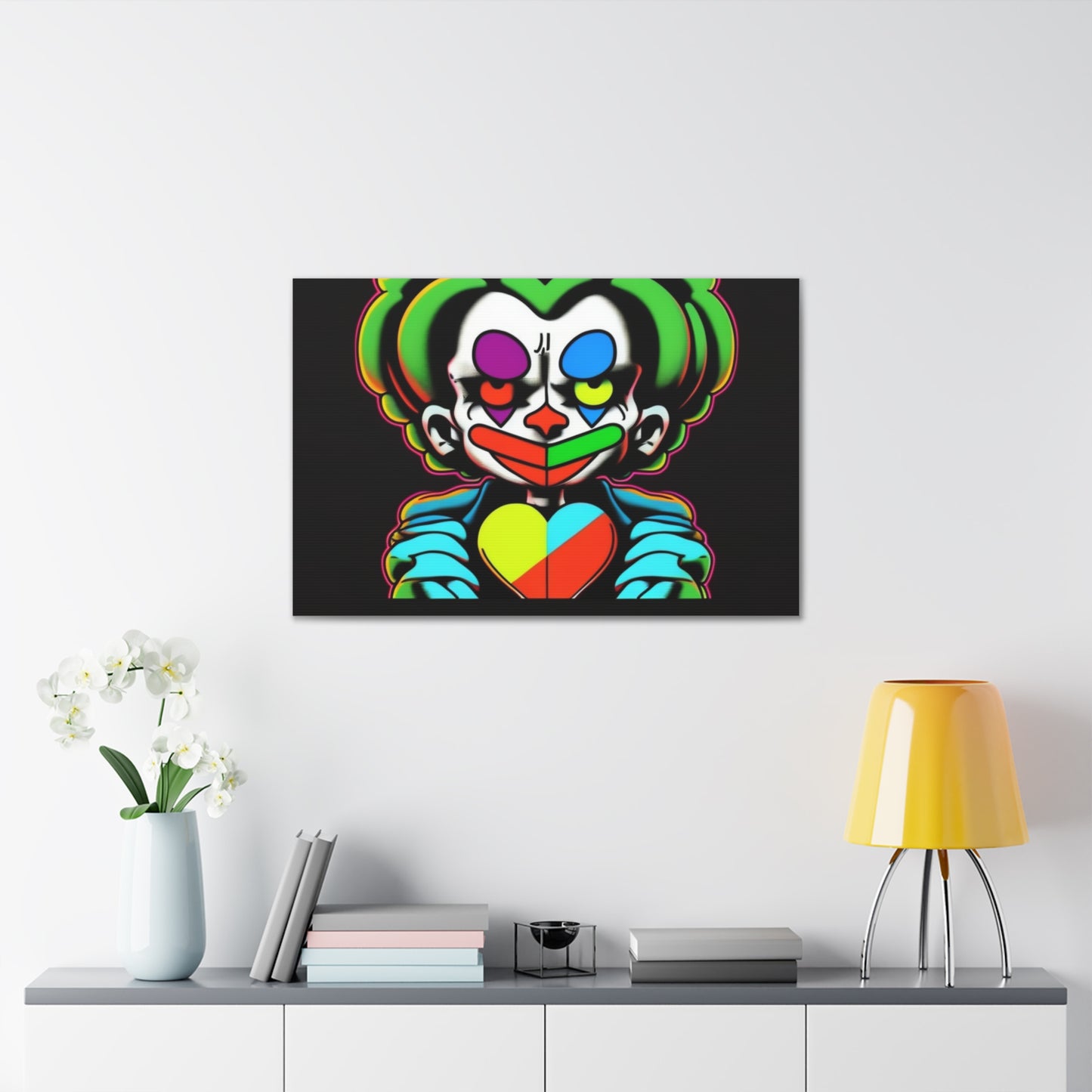 Joker's Jamboree of Jest: Canvas Art