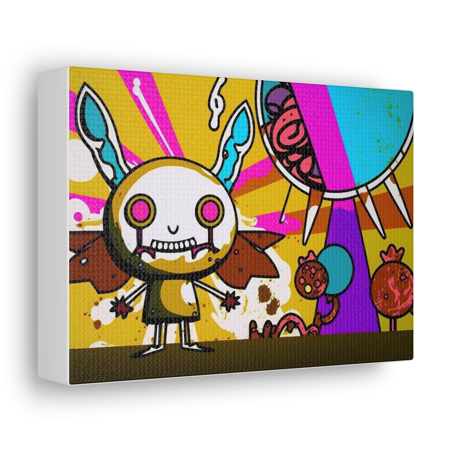 Cosmic Candyland Conquest: Canvas Art