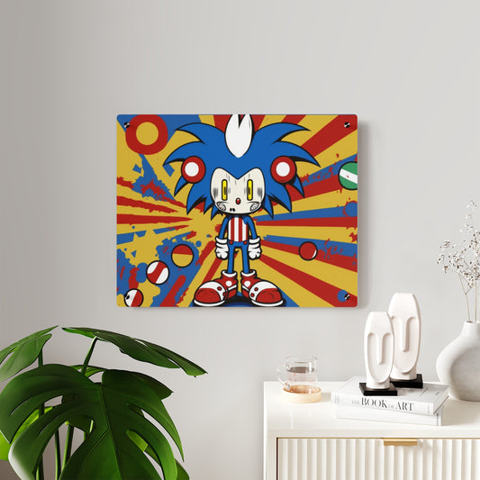 Super Sonic Streaks and Stripes: Acrylic Wall Art Panels