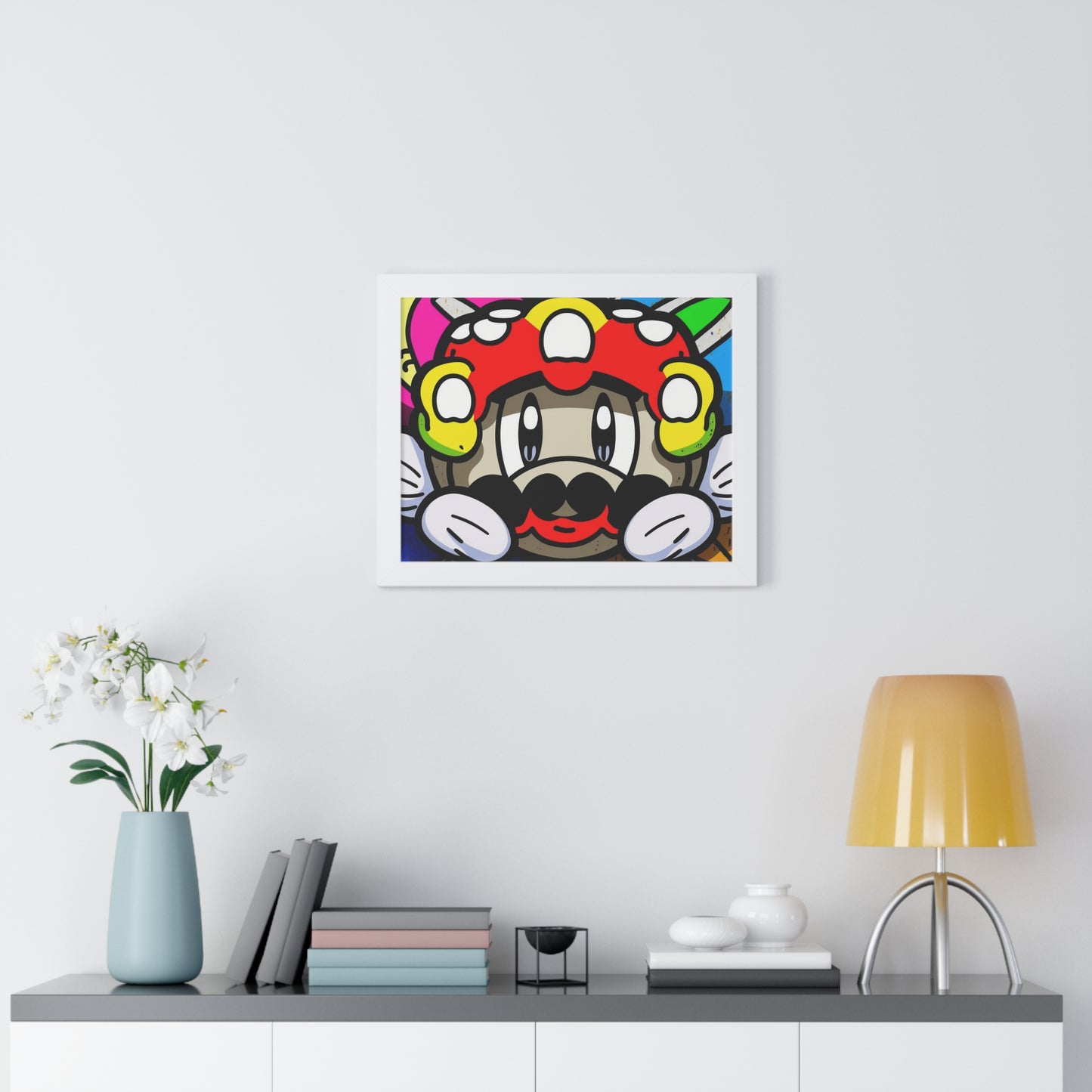 Mario's Magical Mural Medley: Framed Poster