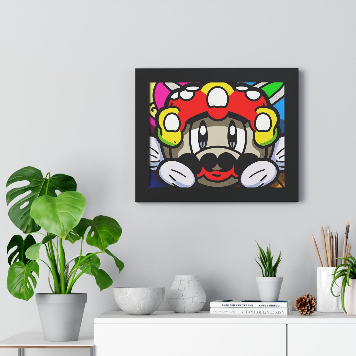 Mario's Magical Mural Medley: Framed Poster