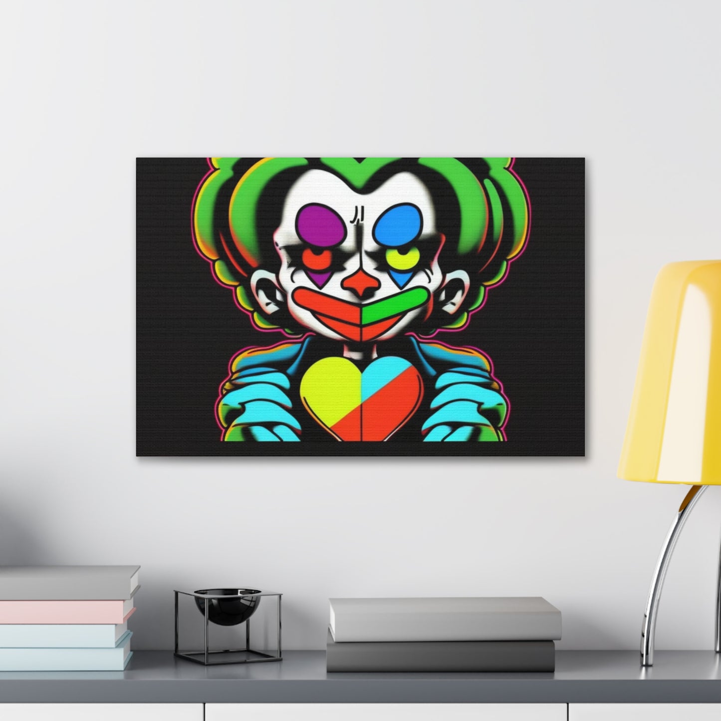 Joker's Jamboree of Jest: Canvas Art