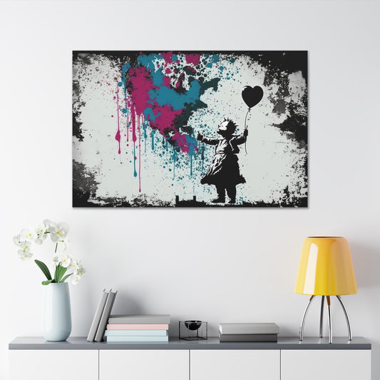 Balloon Bambino: Canvas Art