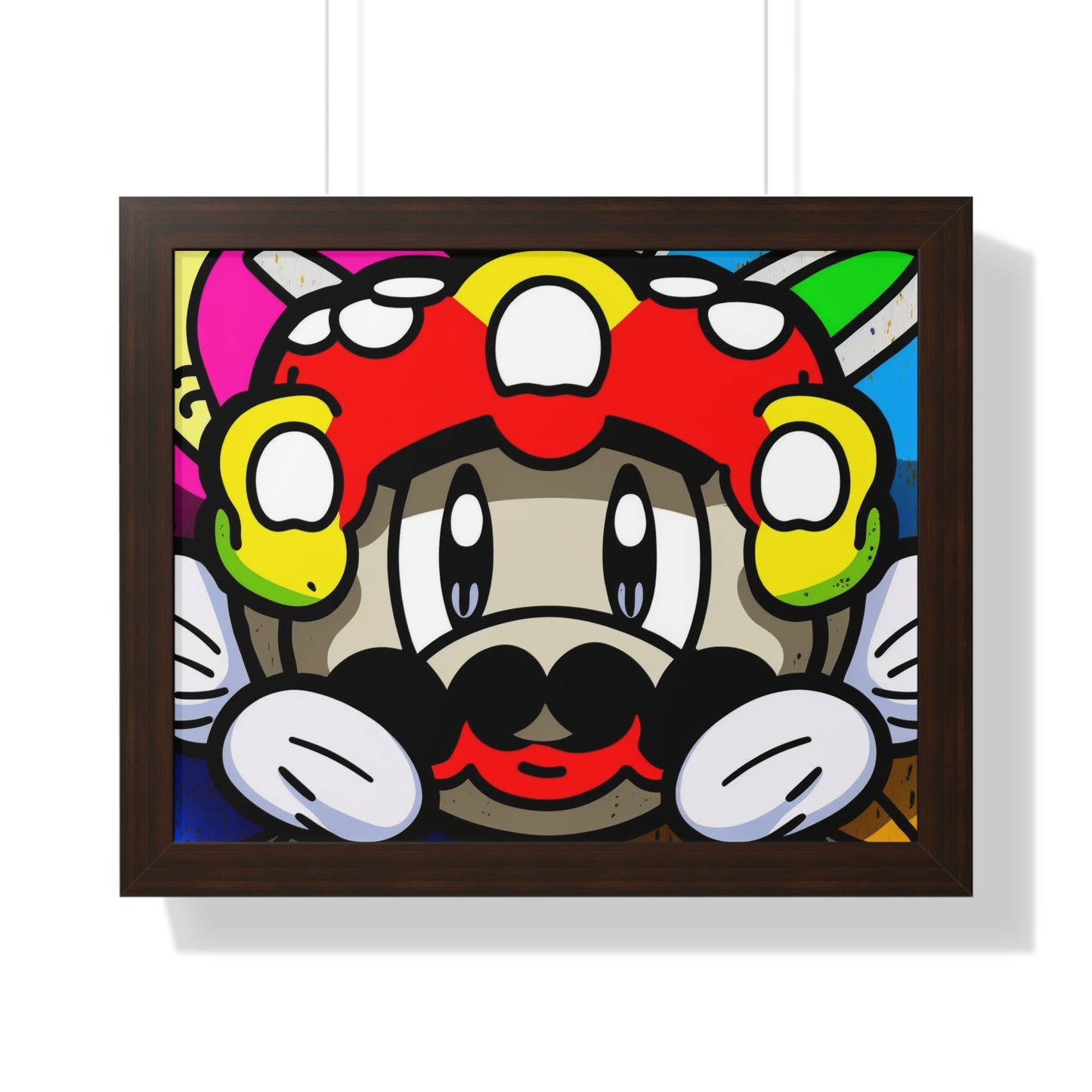 Mario's Magical Mural Medley: Framed Poster