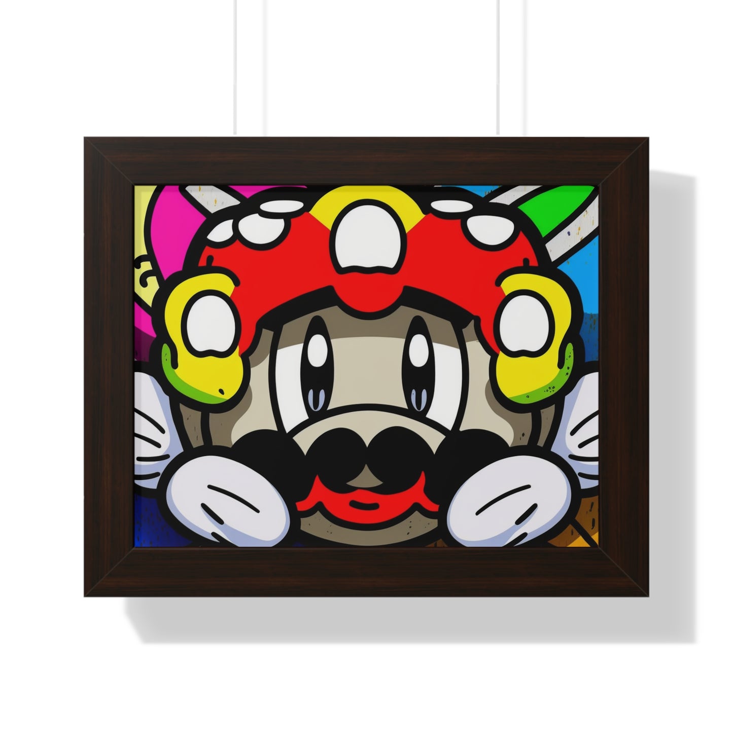 Mario's Magical Mural Medley: Framed Poster