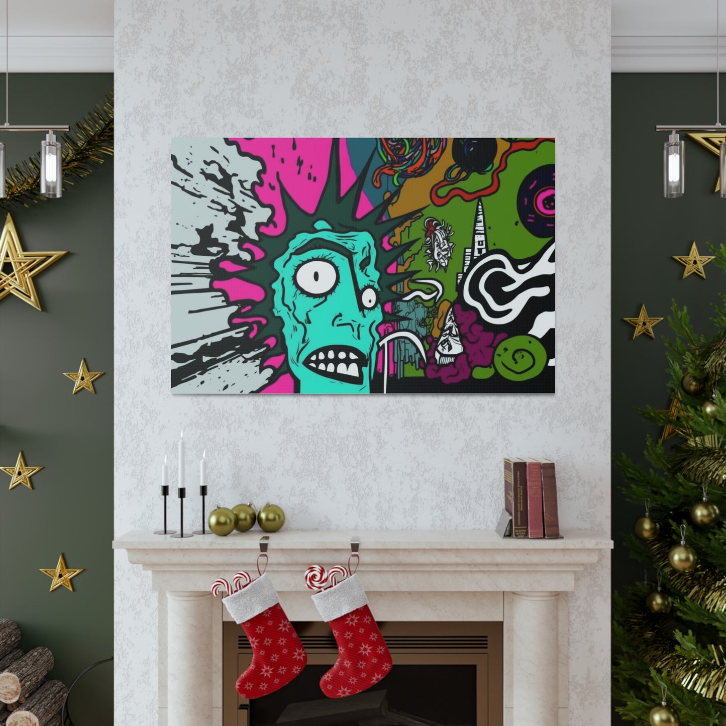 Bizarre Bazaar: Canvas Art