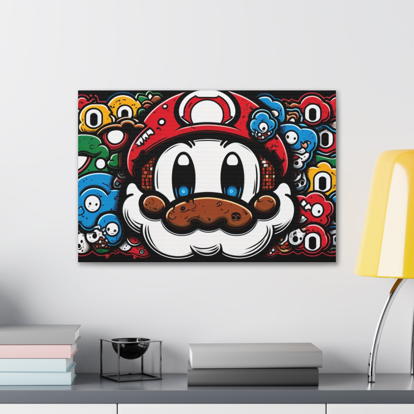 Power-up Pixel Party: Canvas Art