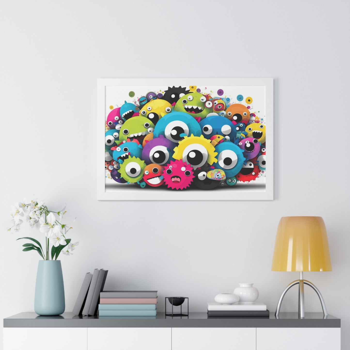 Beastie Bouquet: Framed Poster