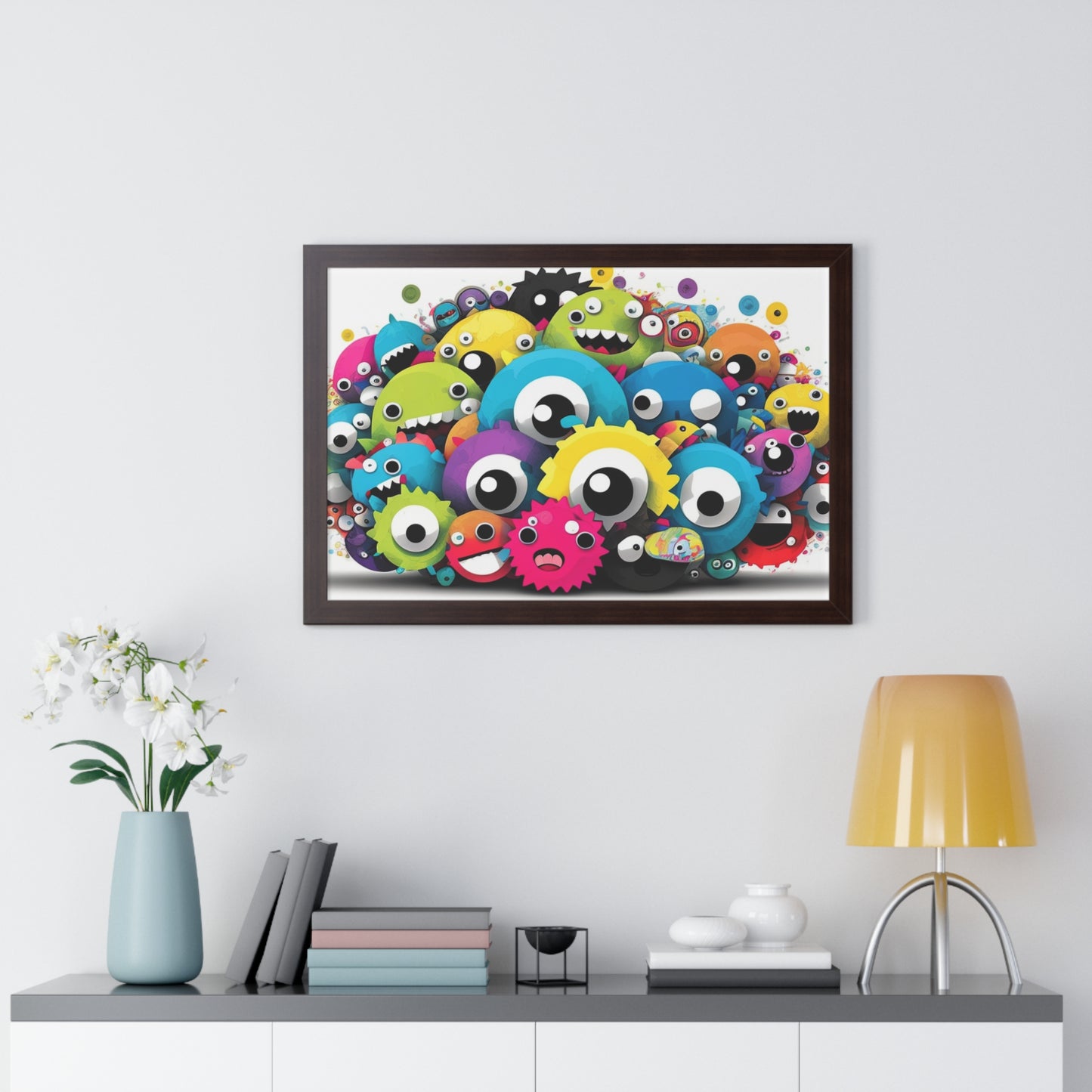 Beastie Bouquet: Framed Poster