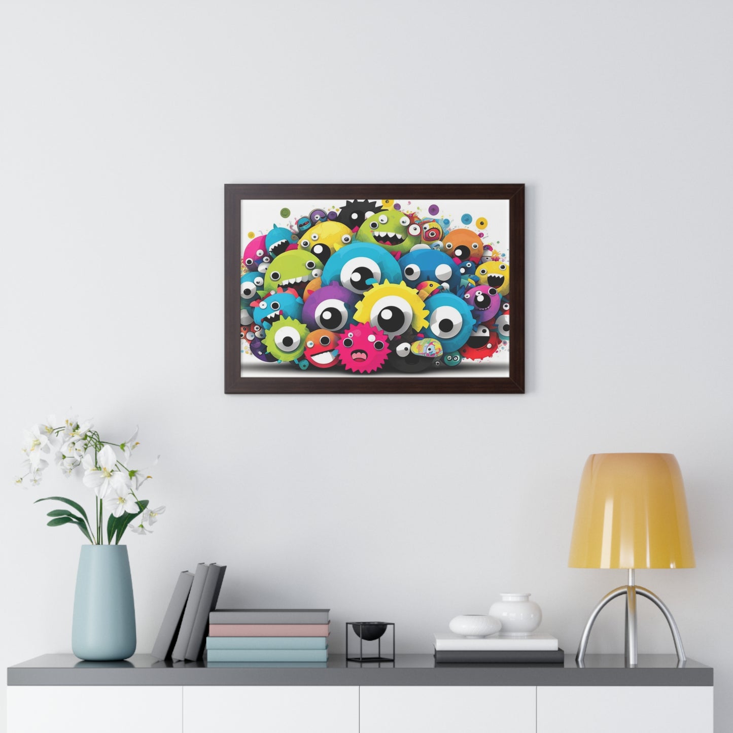 Beastie Bouquet: Framed Poster