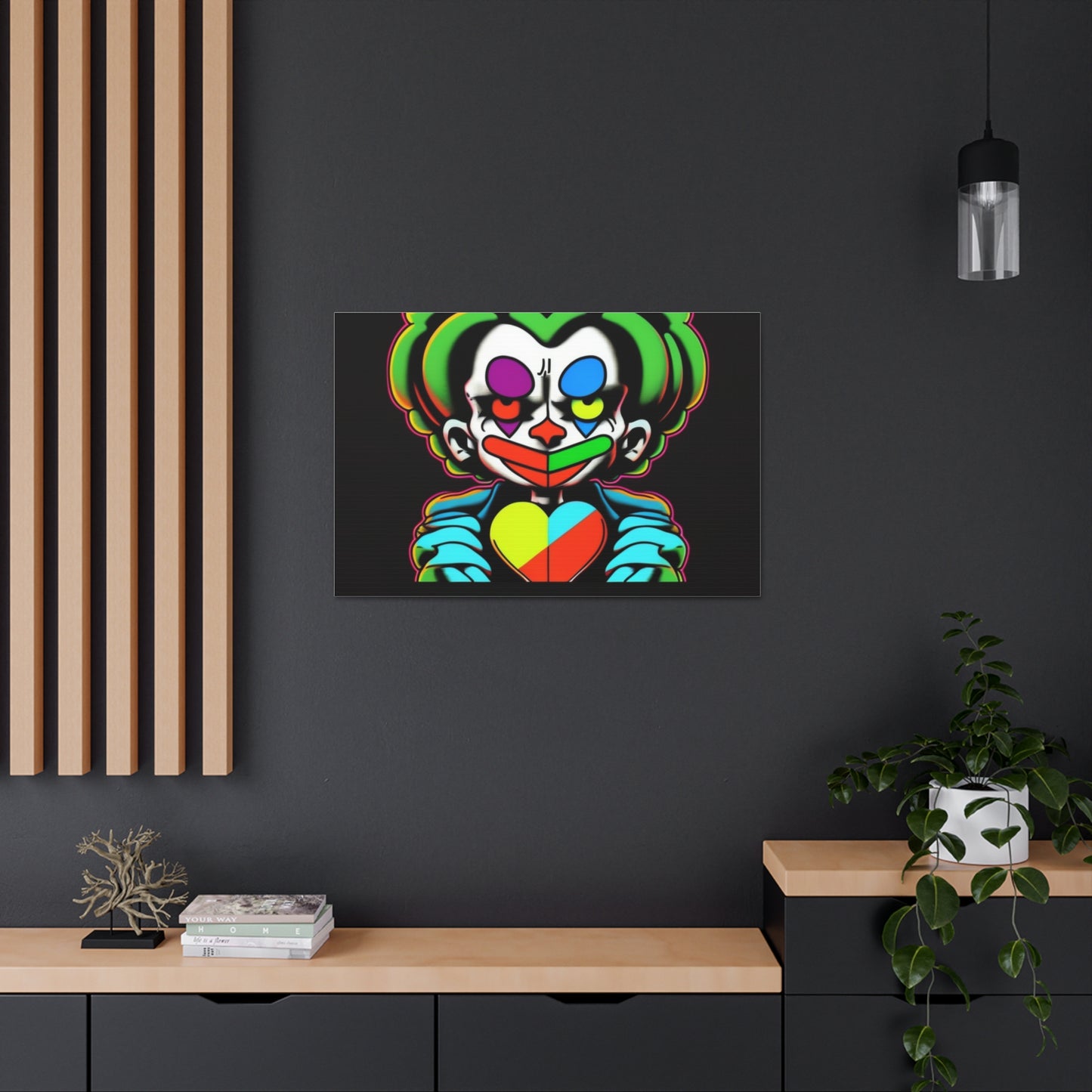 Joker's Jamboree of Jest: Canvas Art