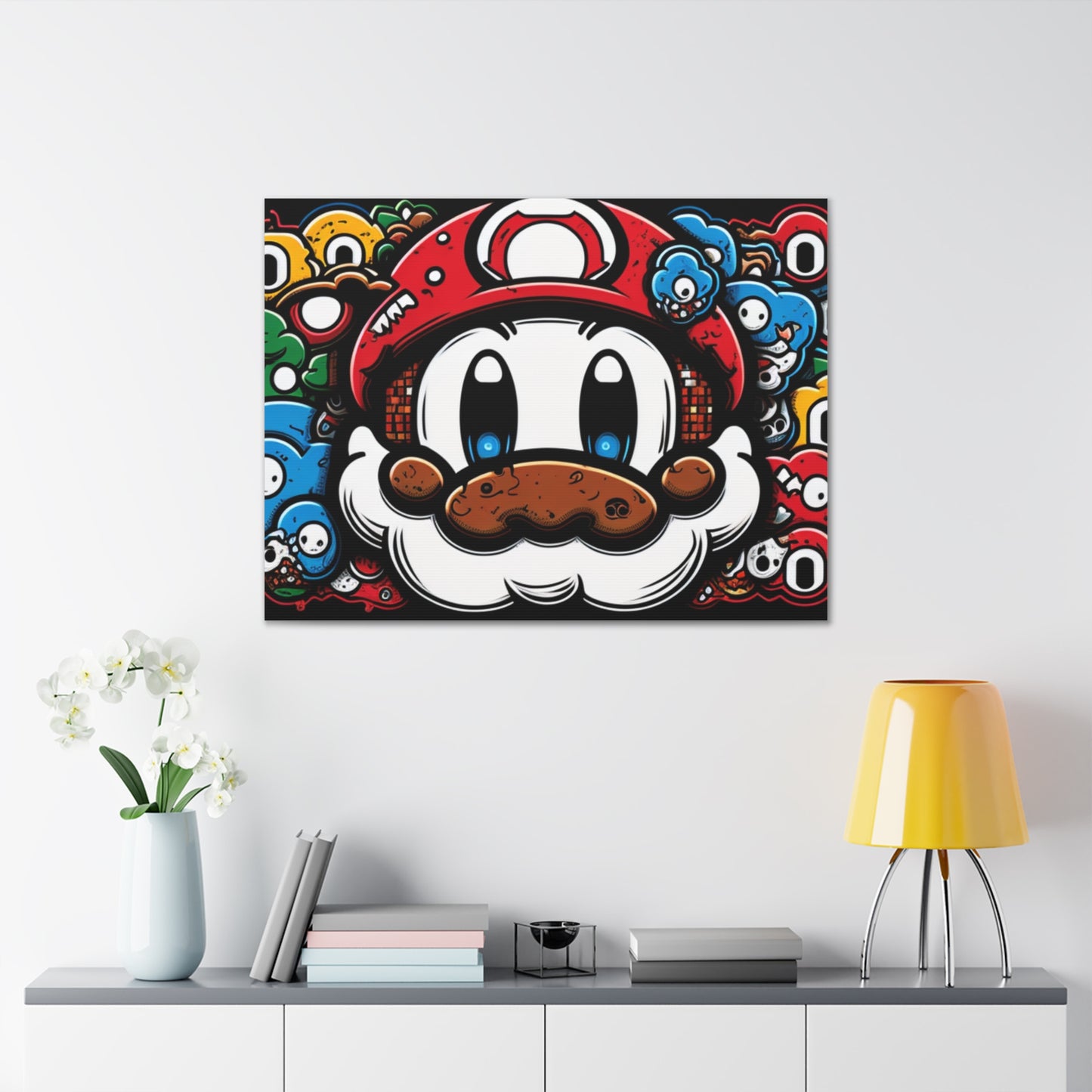 Power-up Pixel Party: Canvas Art