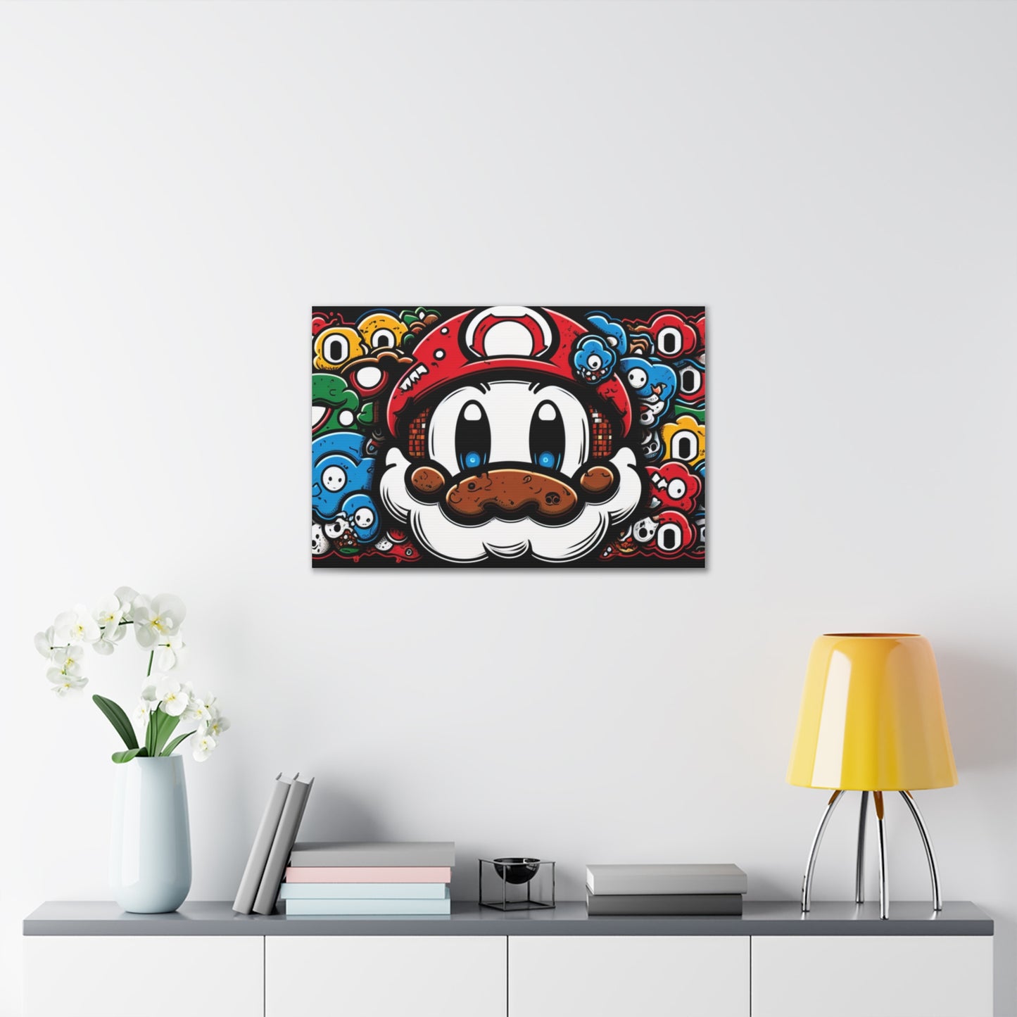 Power-up Pixel Party: Canvas Art