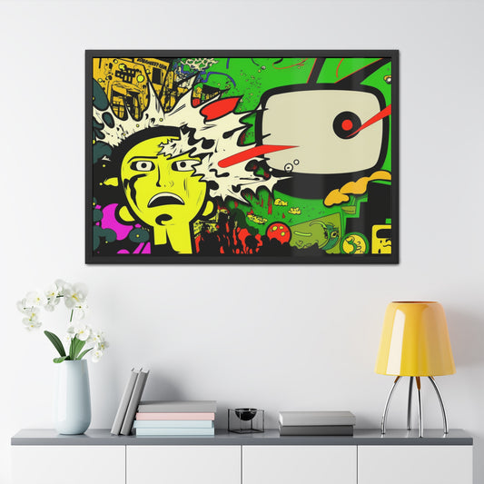 Vivid Voltage: Framed Posters