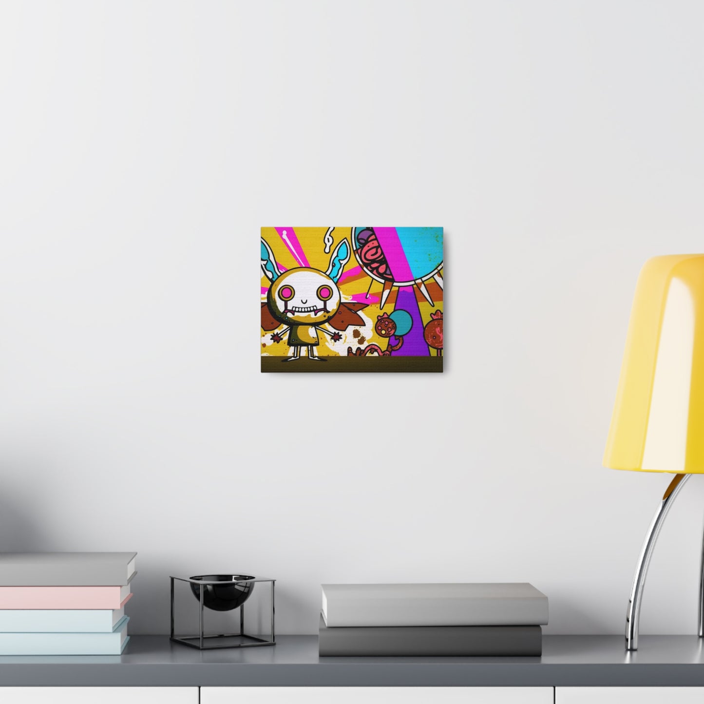 Cosmic Candyland Conquest: Canvas Art