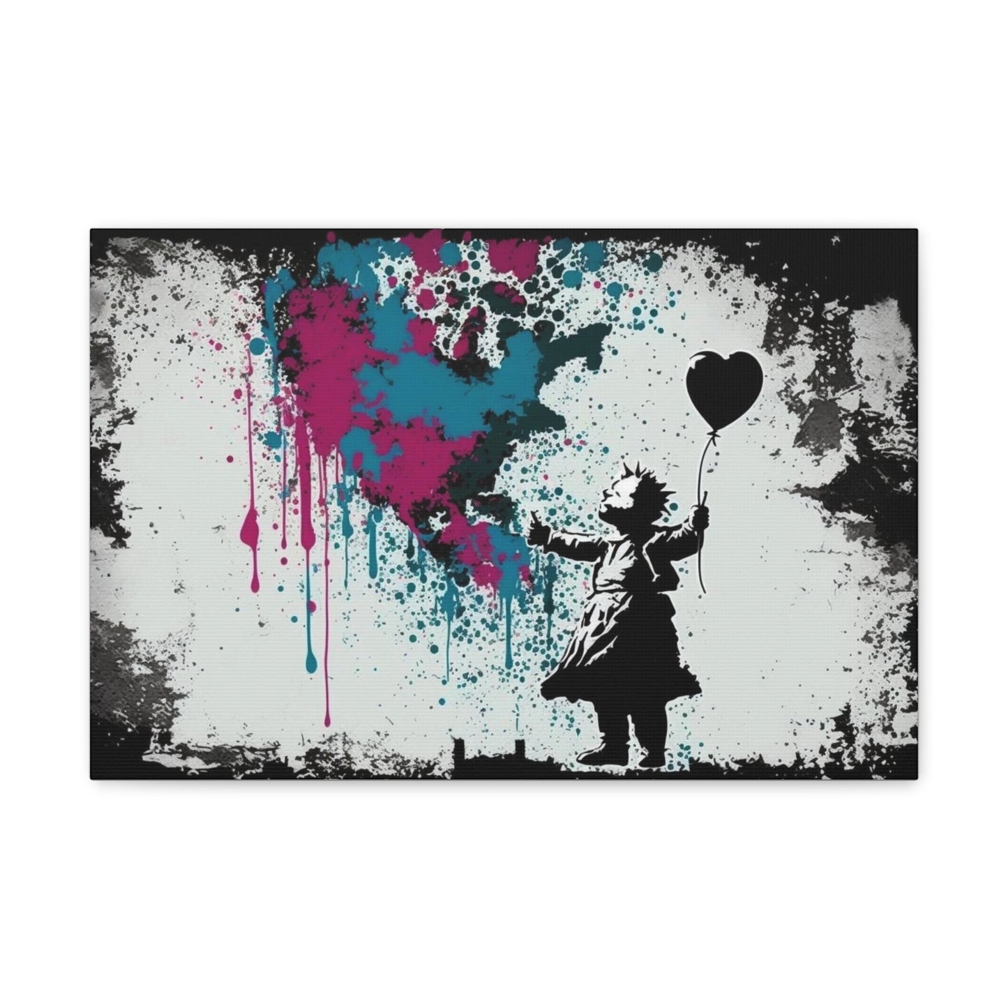 Balloon Bambino: Canvas Art