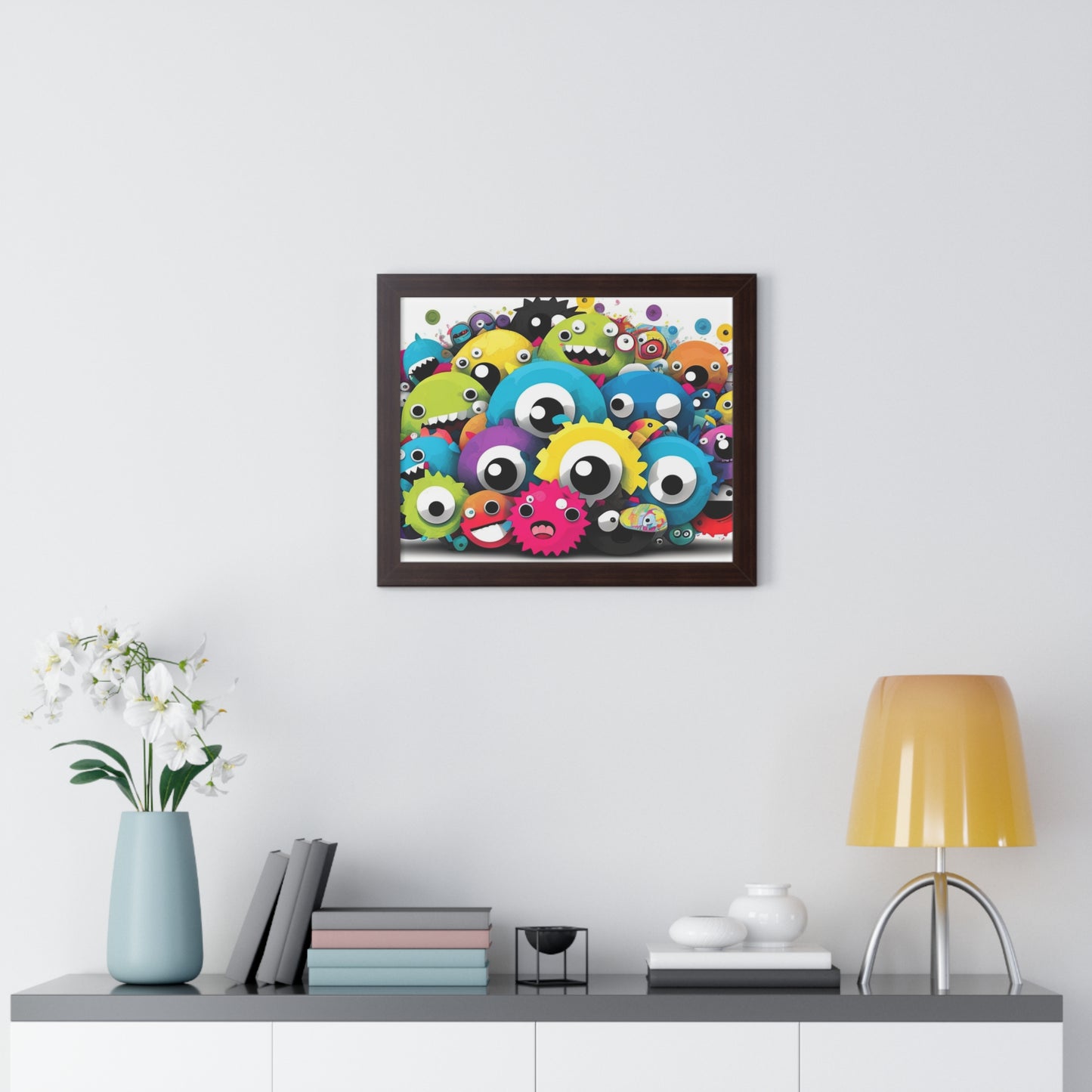 Beastie Bouquet: Framed Poster