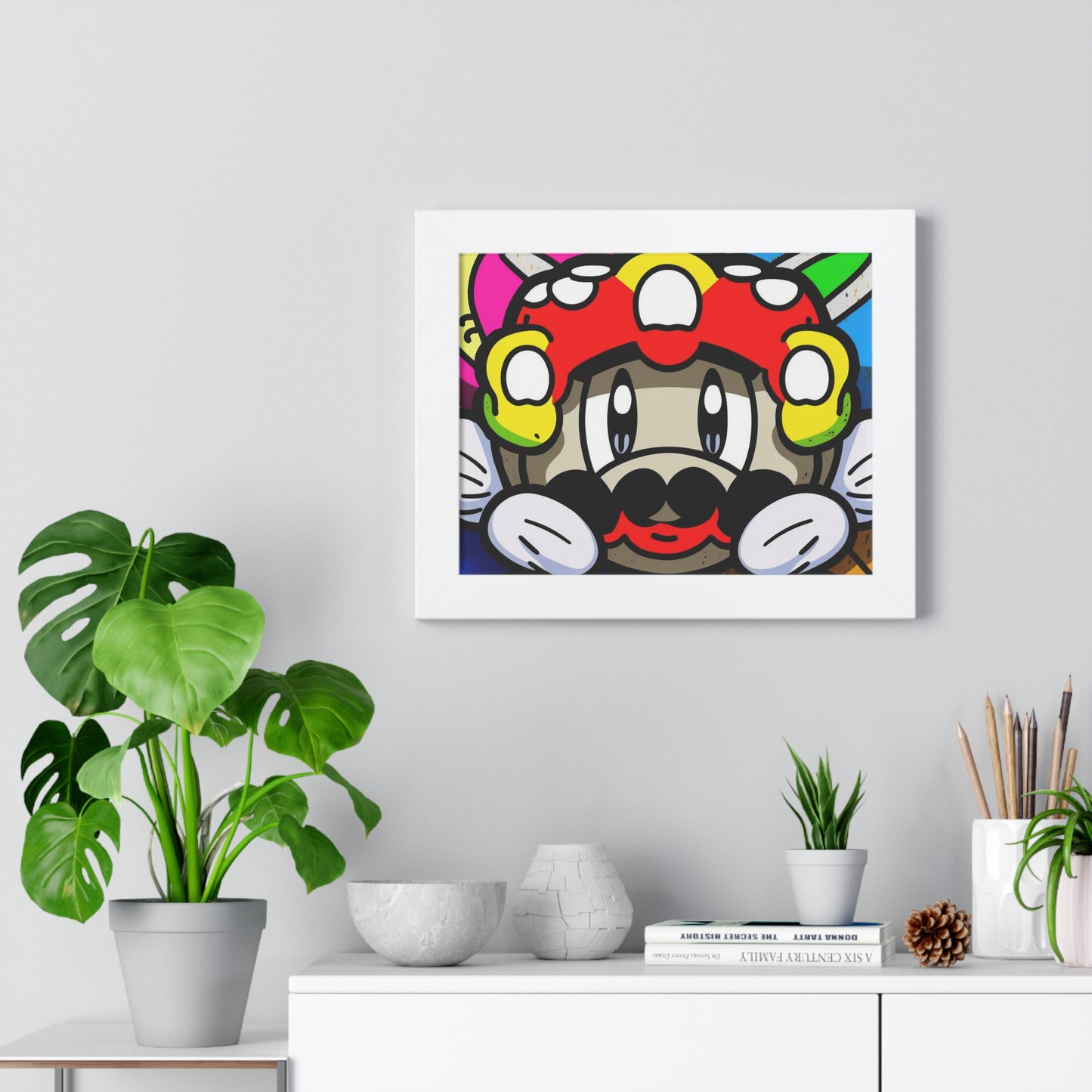 Mario's Magical Mural Medley: Framed Poster