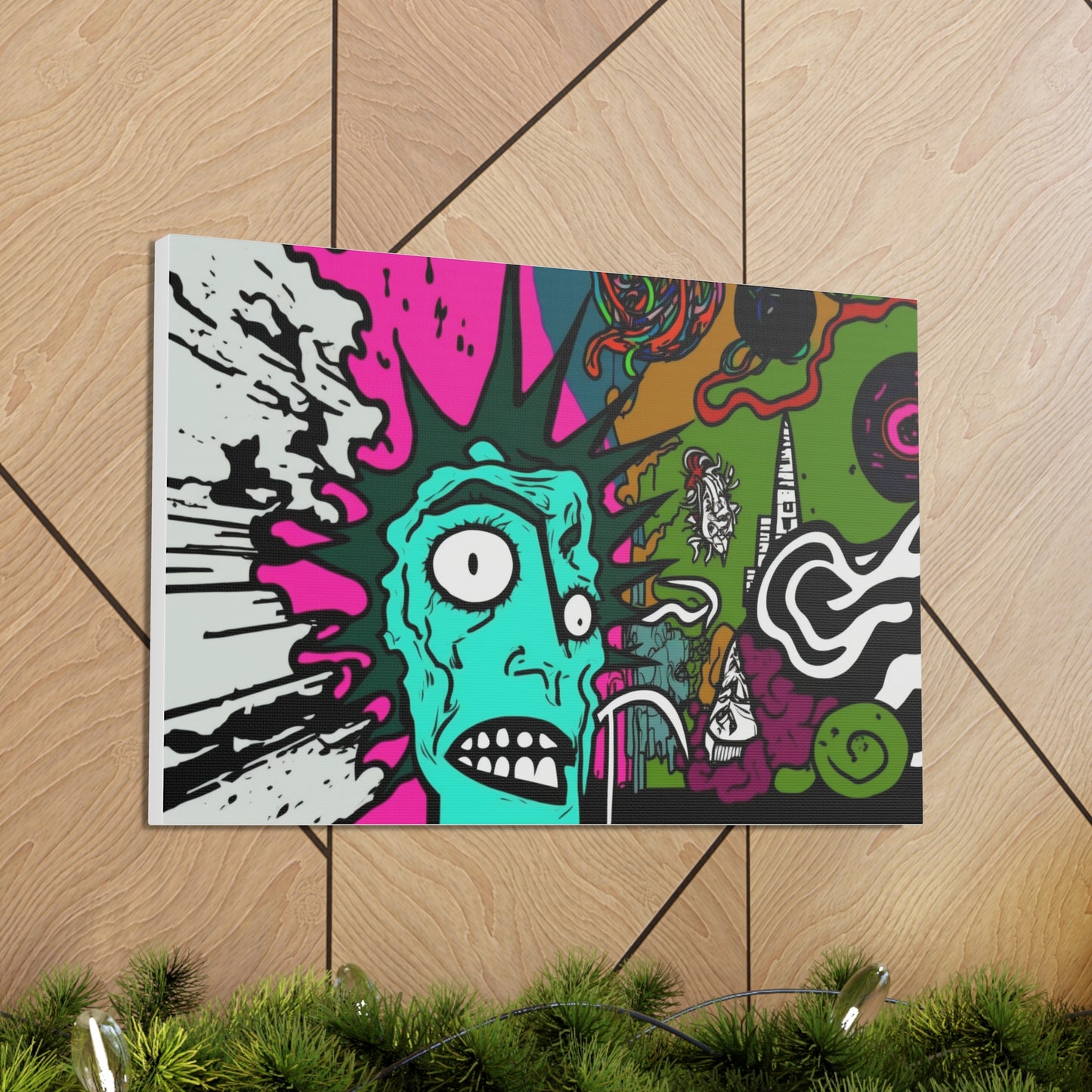 Bizarre Bazaar: Canvas Art