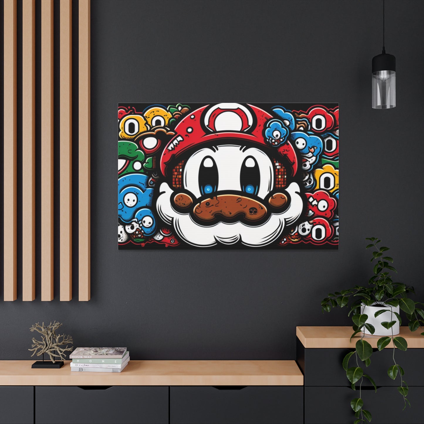 Power-up Pixel Party: Canvas Art