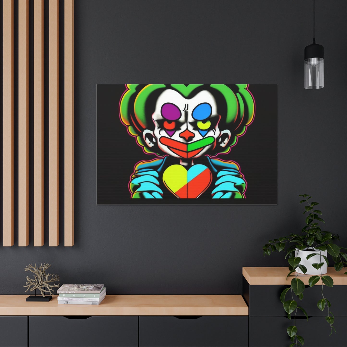 Joker's Jamboree of Jest: Canvas Art