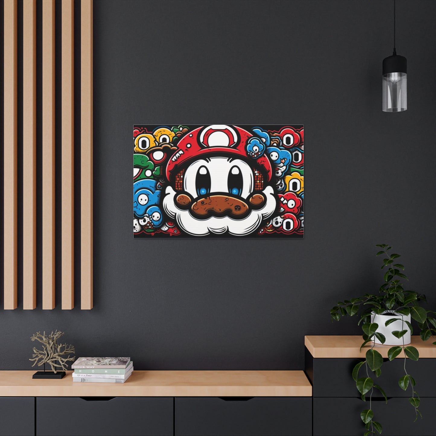 Power-up Pixel Party: Canvas Art