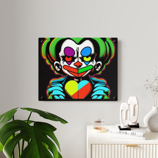 Joker's Jamboree of Jest: Acrylic Wall Art Panels