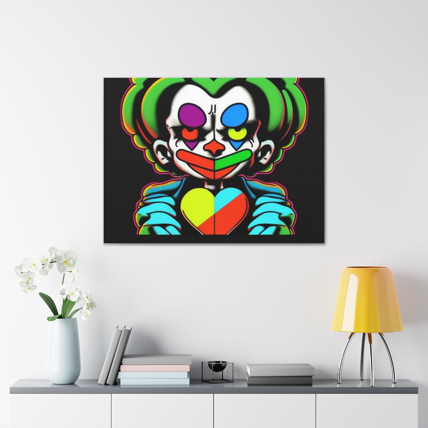 Joker's Jamboree of Jest: Canvas Art