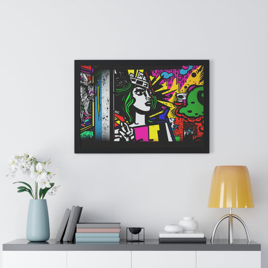 Punk Princess: Framed Poster