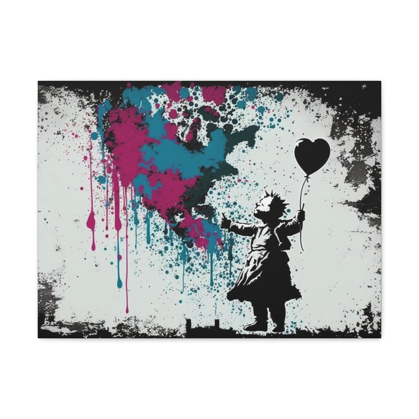 Balloon Bambino: Canvas Art