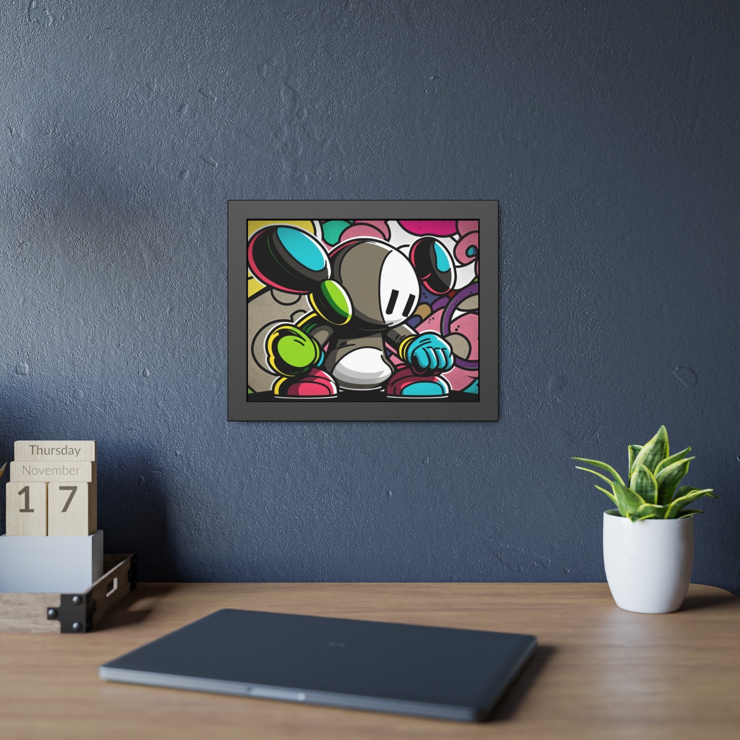 Techno Tot: Framed Paper Posters