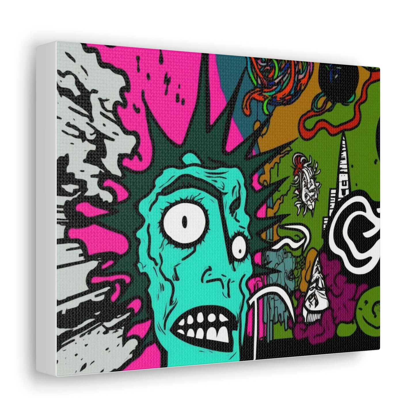 Bizarre Bazaar: Canvas Art