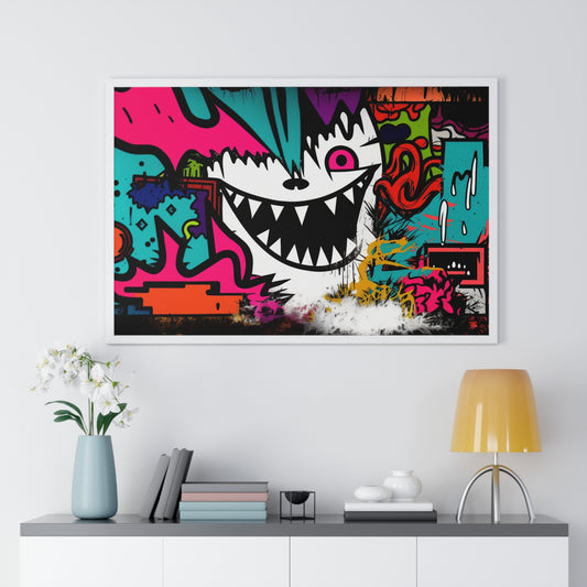 Neon Nightmare: Framed Poster