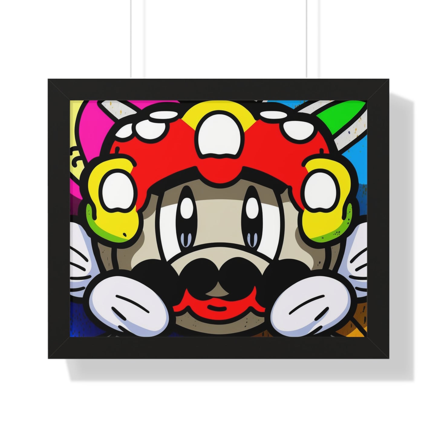 Mario's Magical Mural Medley: Framed Poster