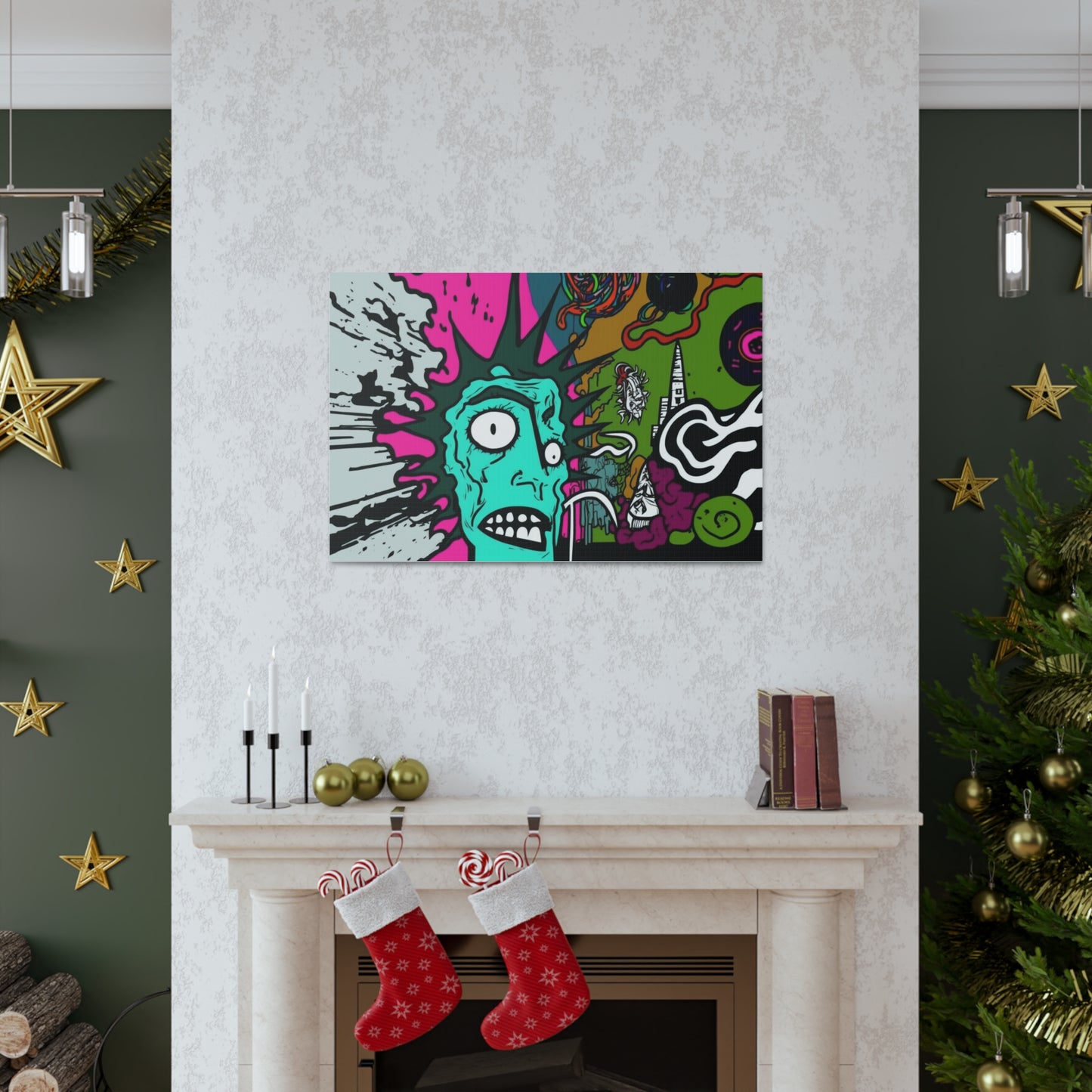 Bizarre Bazaar: Canvas Art