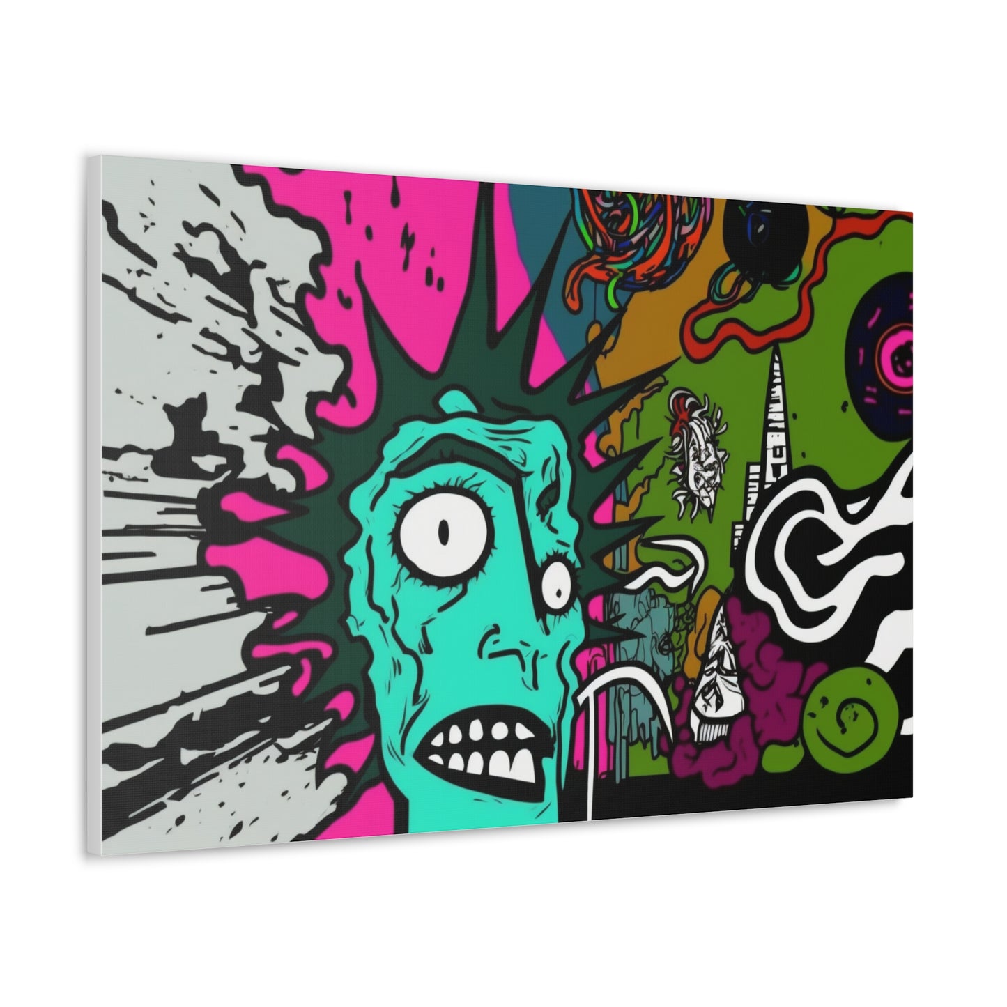 Bizarre Bazaar: Canvas Art