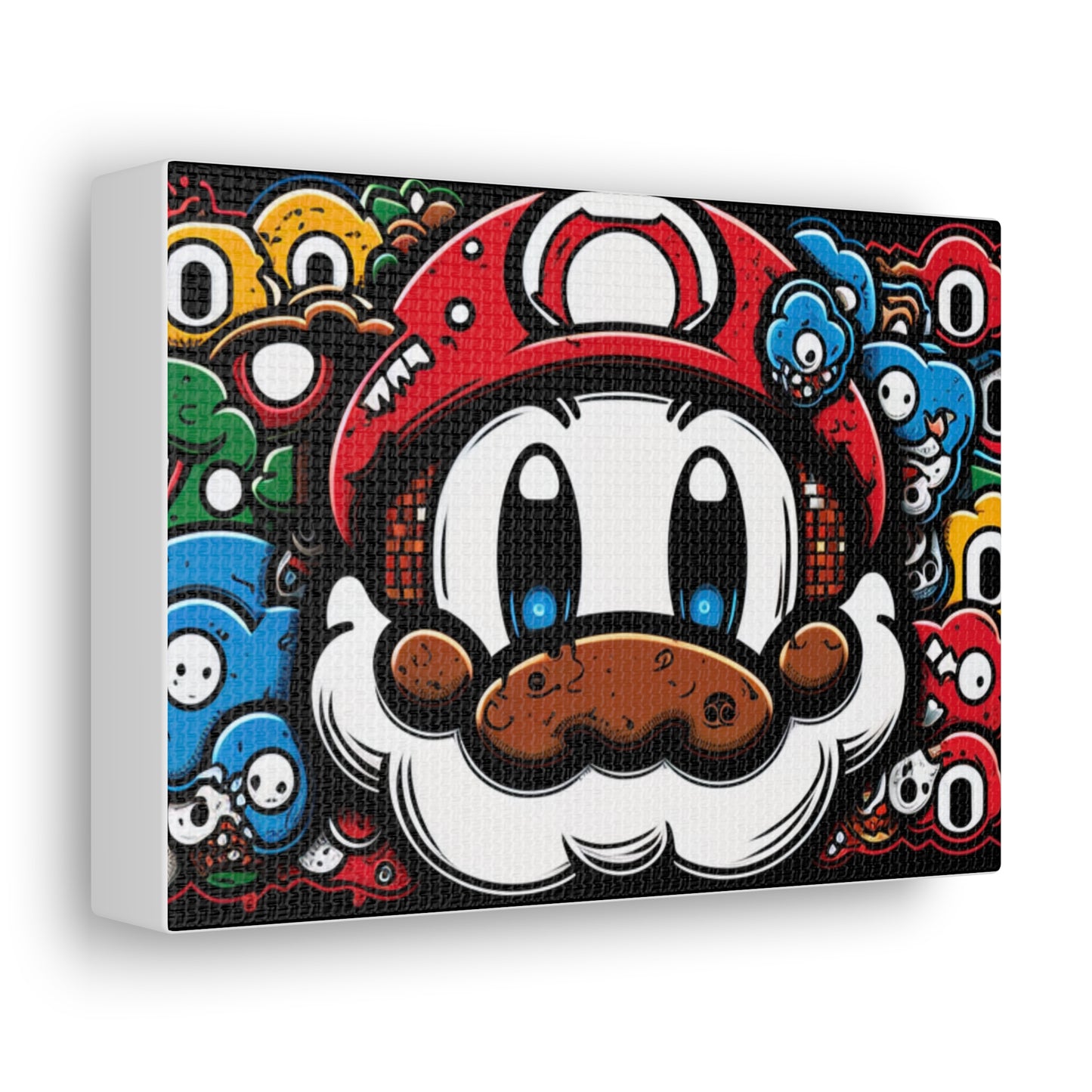 Power-up Pixel Party: Canvas Art