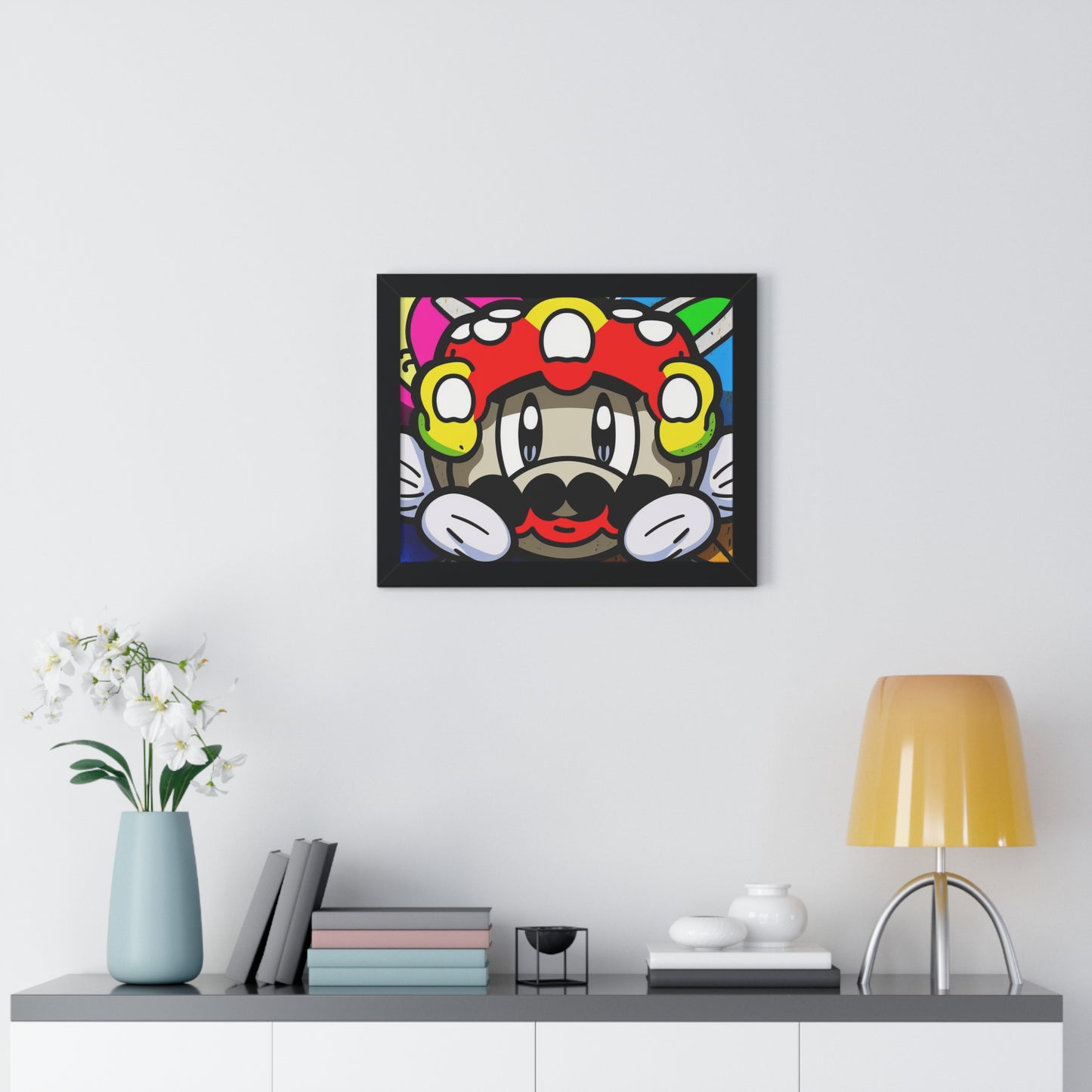 Mario's Magical Mural Medley: Framed Poster