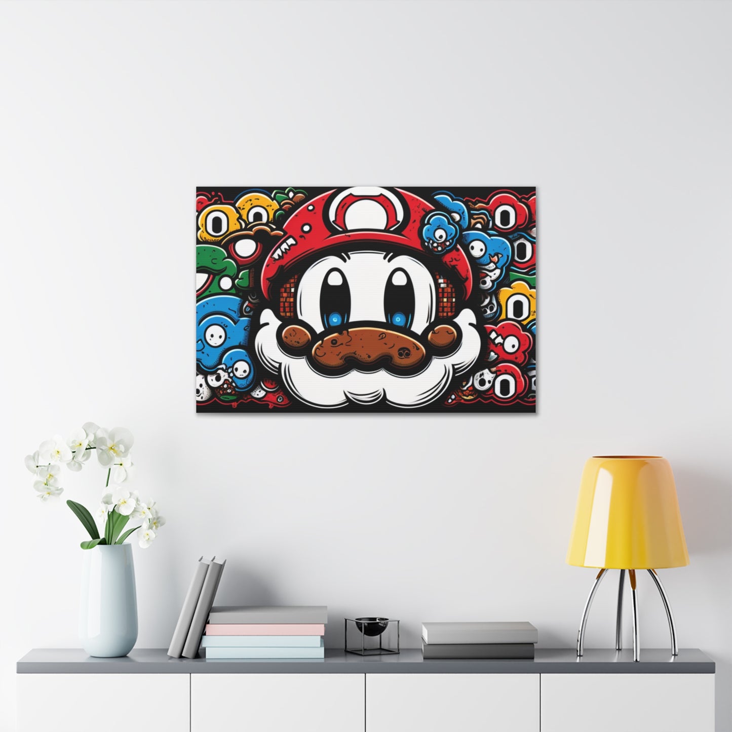 Power-up Pixel Party: Canvas Art