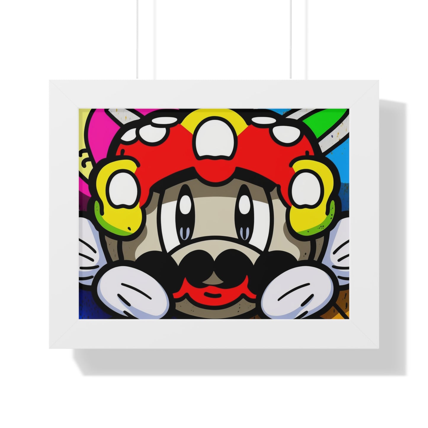 Mario's Magical Mural Medley: Framed Poster