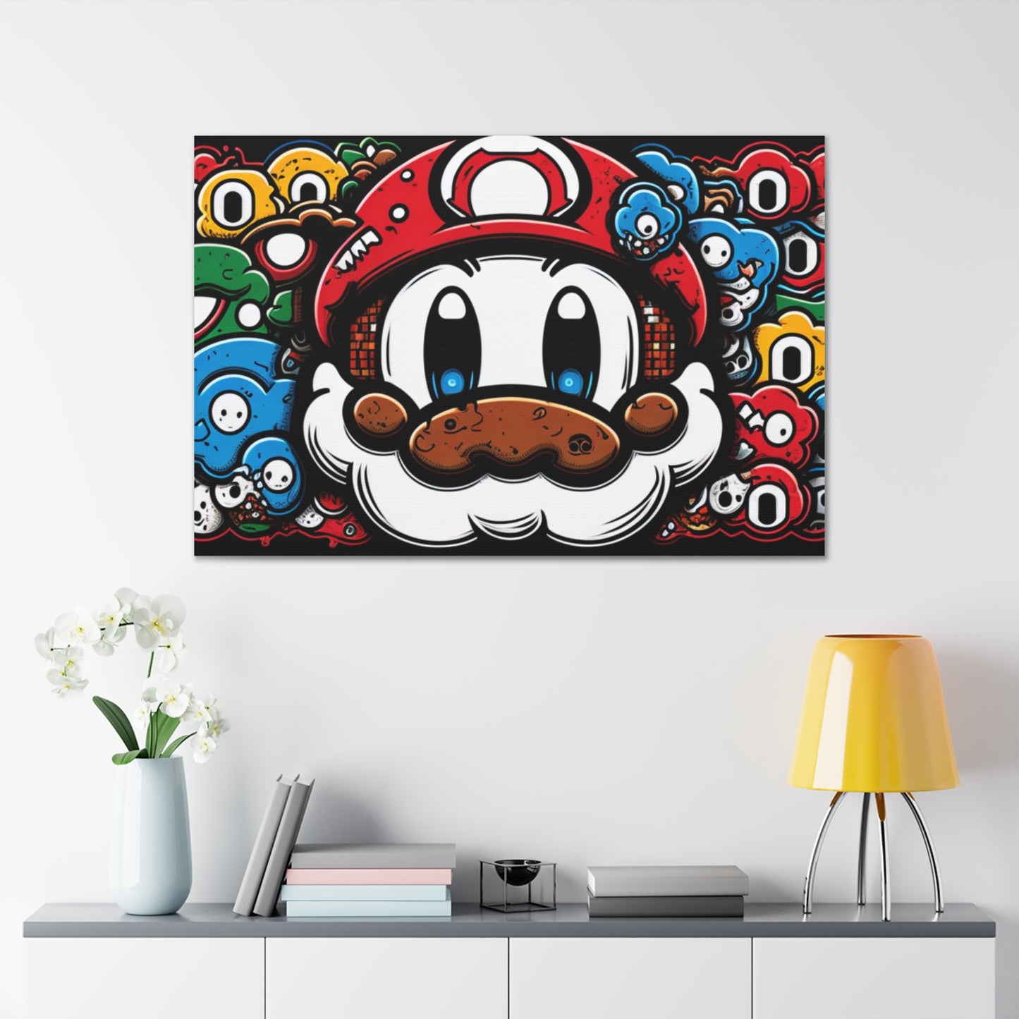 Power-up Pixel Party: Canvas Art