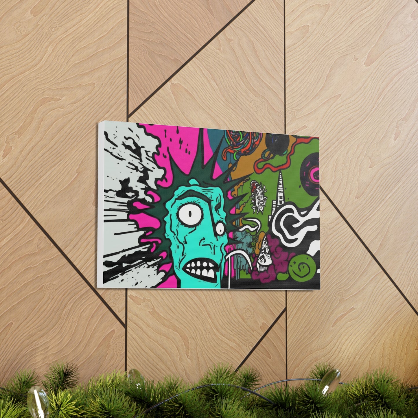 Bizarre Bazaar: Canvas Art